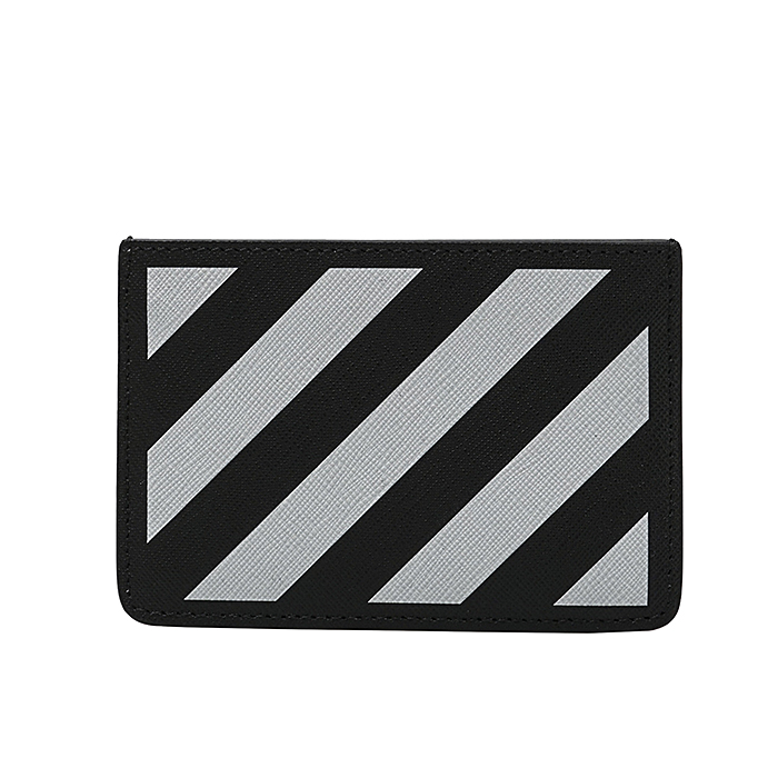 [로로모다] 오프화이트 디아그 공용 카드지갑 / OMND035C99LEA001-1001