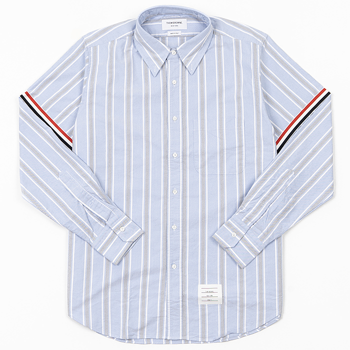 [로로모다] 톰브라운 버튼 다운 남성 셔츠 / MWL301A-F0352-480
