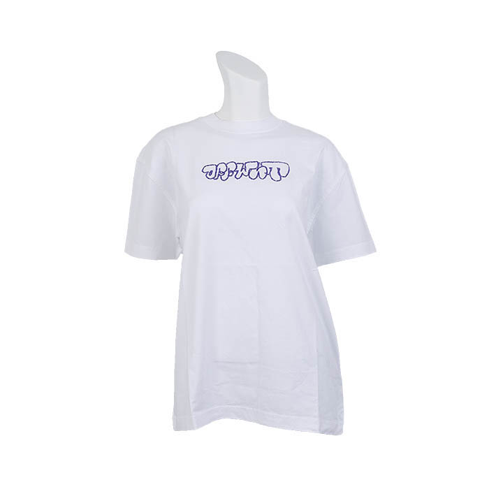 [로로모다] 오프화이트 여성 티셔츠/OWAA089S23JER007-0137