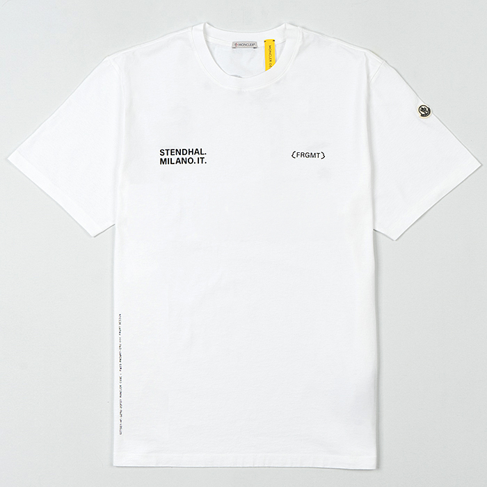 [로로모다] 몽클레어 프라그먼트 로고 티셔츠/8C00002-M3265-001